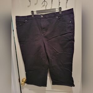 Gloria Vanderbilt plus size amanda capris